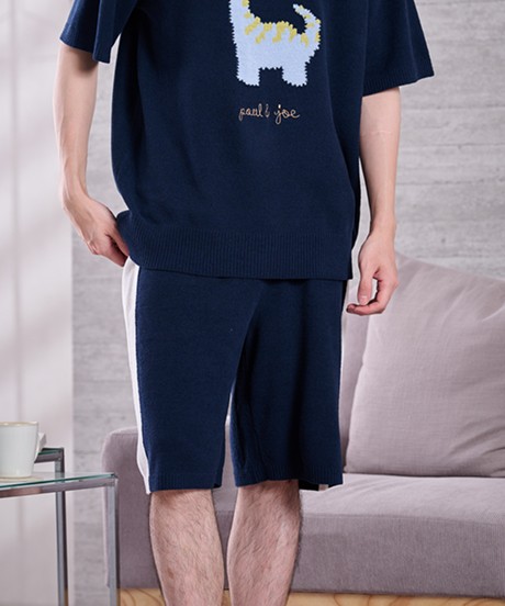 ミニ裏毛フレアパンツ